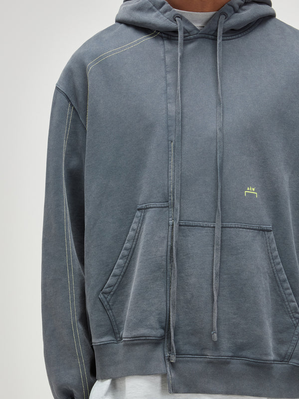A Cold Wall Oblique Hoodie Slate Hoodie