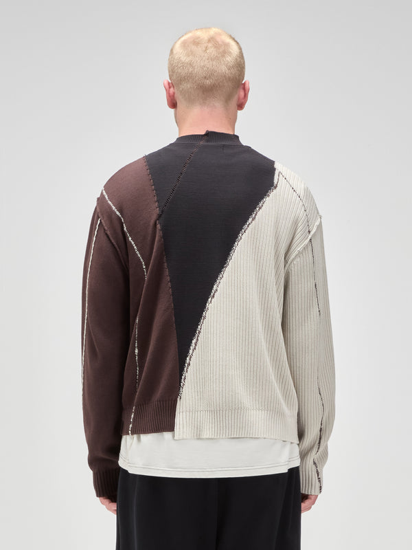 A Cold Wall Overstitch Knit Slate Knitwear