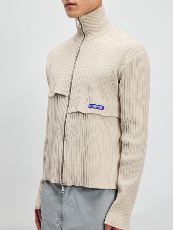 A Cold Wall Panel Knit Bone Knitwear