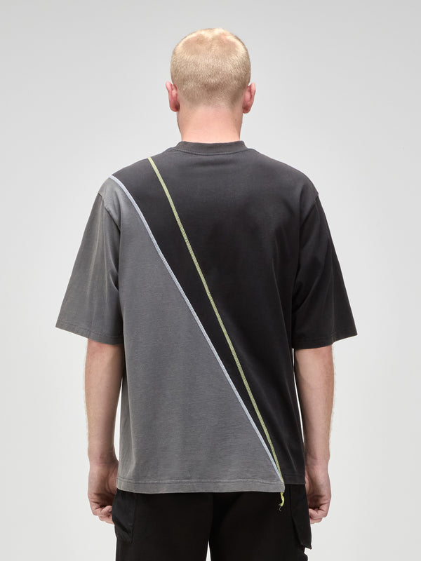 A Cold Wall Spliced T-Shirt Onyx T-Shirts