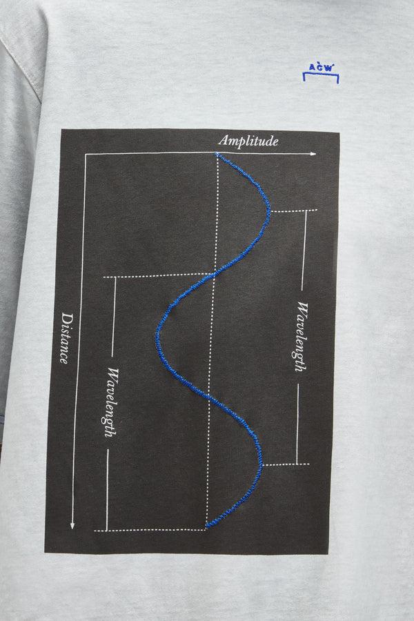 A Cold Wall Waveform T-Shirt Stone T-Shirts