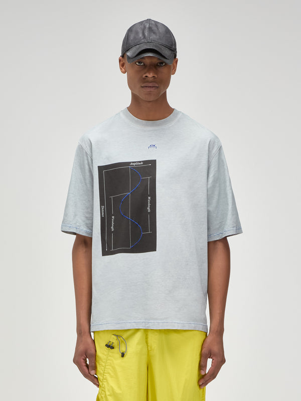 a cold wall Waveform T-Shirt Stone T-Shirts