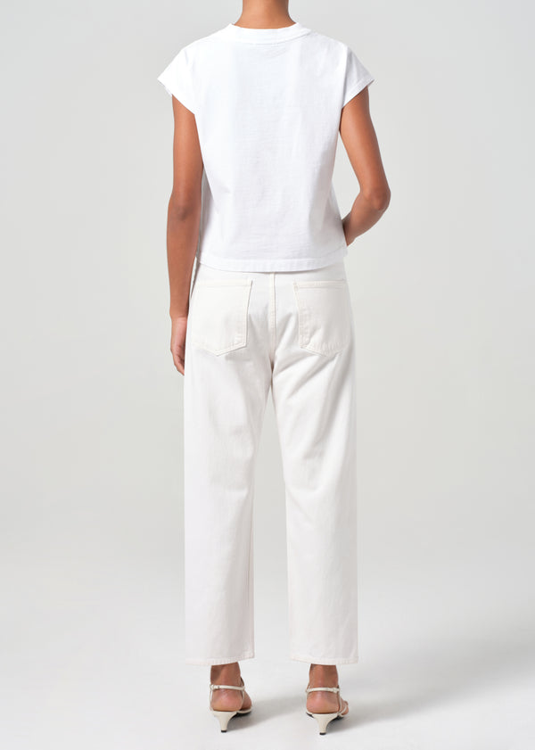 A Gold E 90's Crop Mid Rise Straight Fortune Cookie