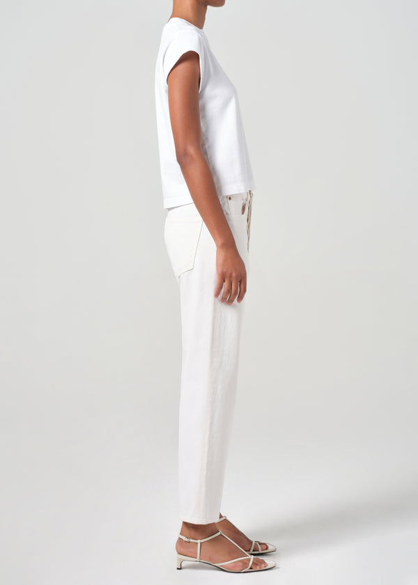 A Gold E 90's Crop Mid Rise Straight Fortune Cookie