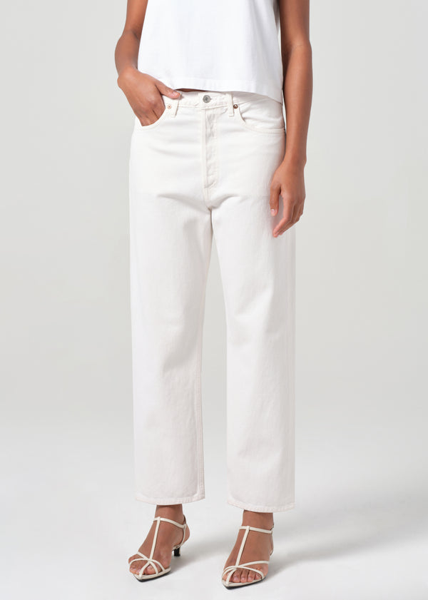 A Gold E 90's Crop Mid Rise Straight Fortune Cookie