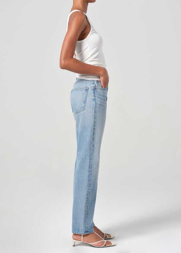 A Gold E 90's Pinch Waist High Rise Straight Infinite