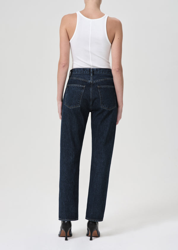 A Gold E 90's Pinch Waist High Rise Straight Pendulum