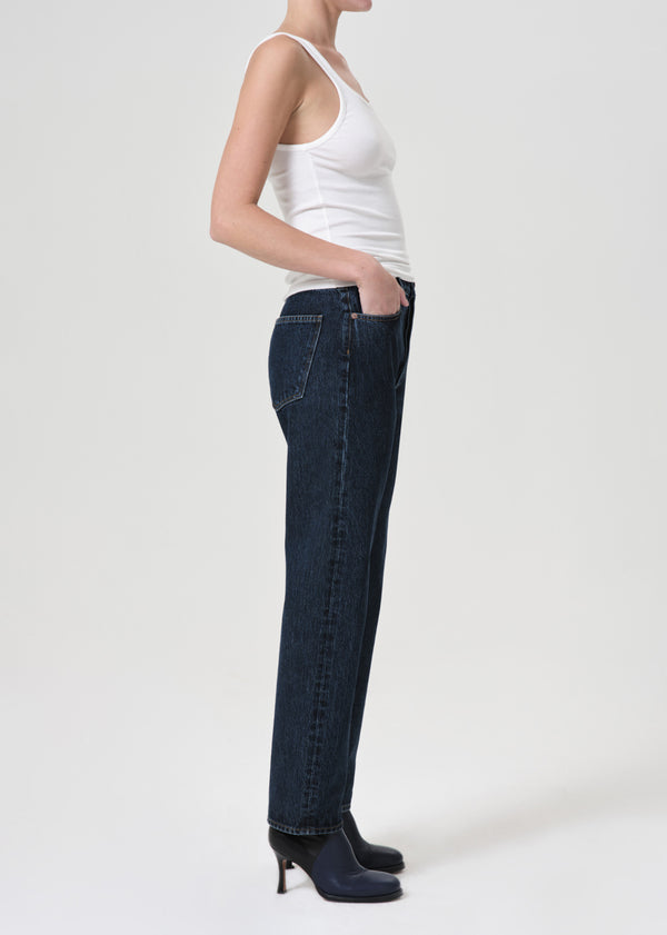 A Gold E 90's Pinch Waist High Rise Straight Pendulum