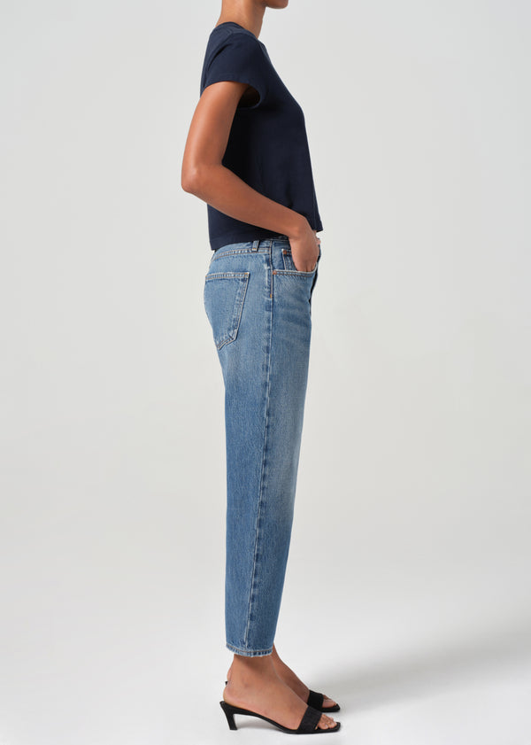 A Gold E 90's Crop Mid Rise Straight Essence