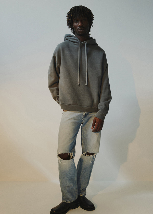 A Gold E 90's Jean Threadbare