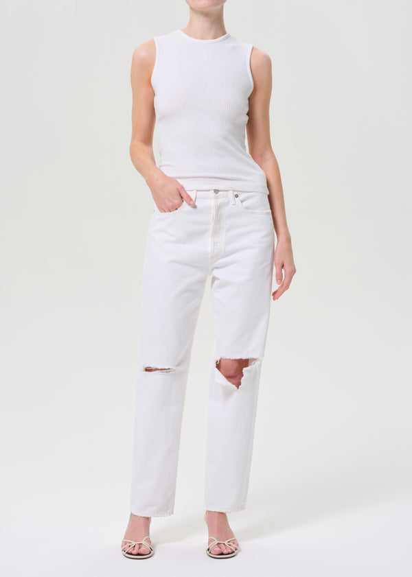 a gold e 90's Mid Rise Straight Cloudburst