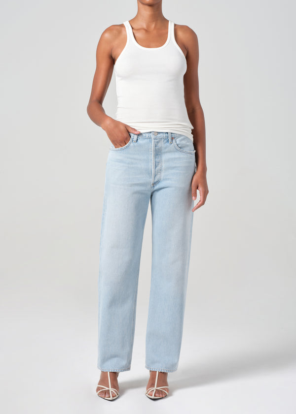 a gold e 90's Mid Rise Straight Extract