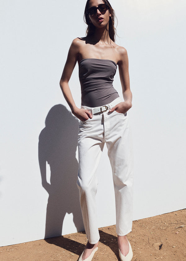 A Gold E 90's Mid Rise Straight Fortune Cookie