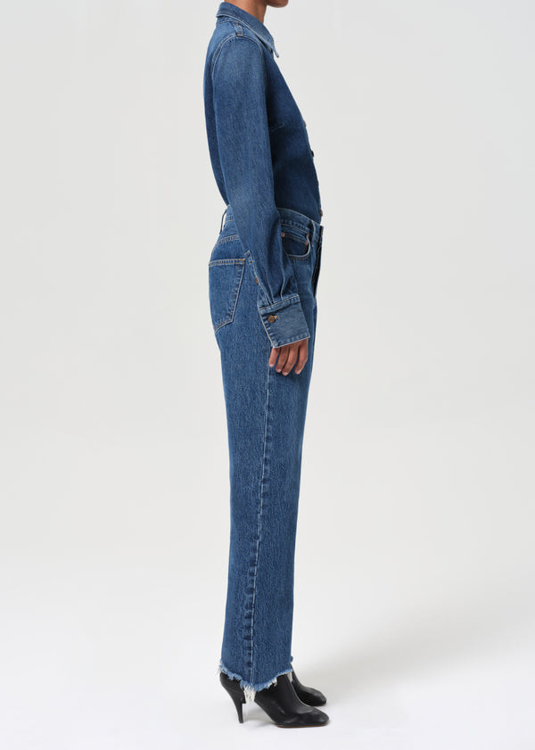 A Gold E 90's Mid Rise Straight Fountain