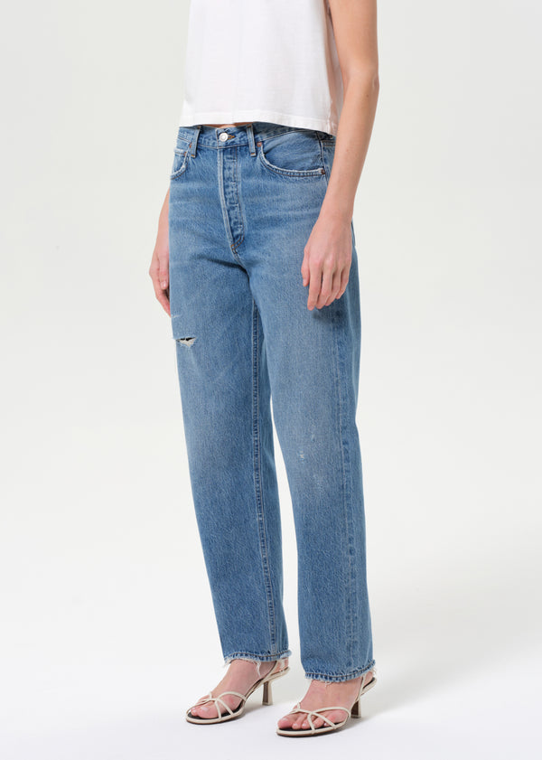 A Gold E 90's Mid Rise Straight Shrine