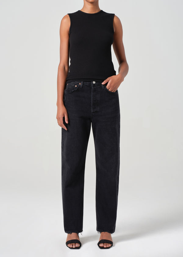 a gold e 90's Mid Rise Straight Tar