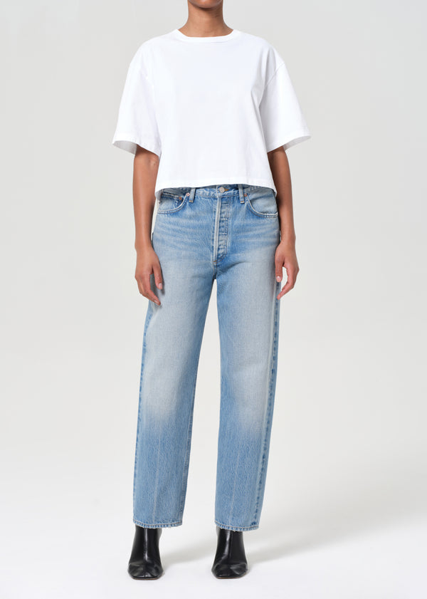 a gold e 90's Mid Rise Straight Vault