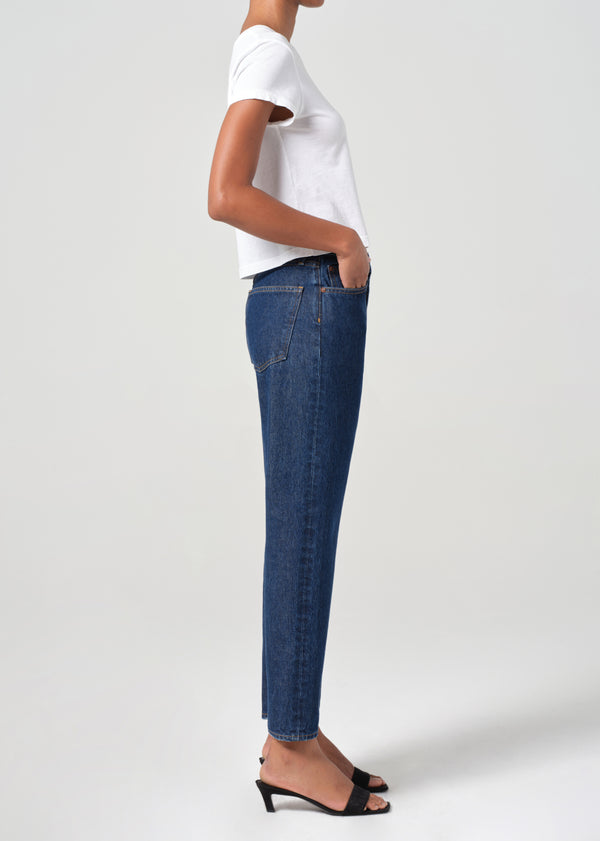 A Gold E 90's Pinch Waist Crop Foxley