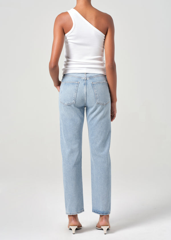 A Gold E 90's Pinch Waist High Rise Straight Force