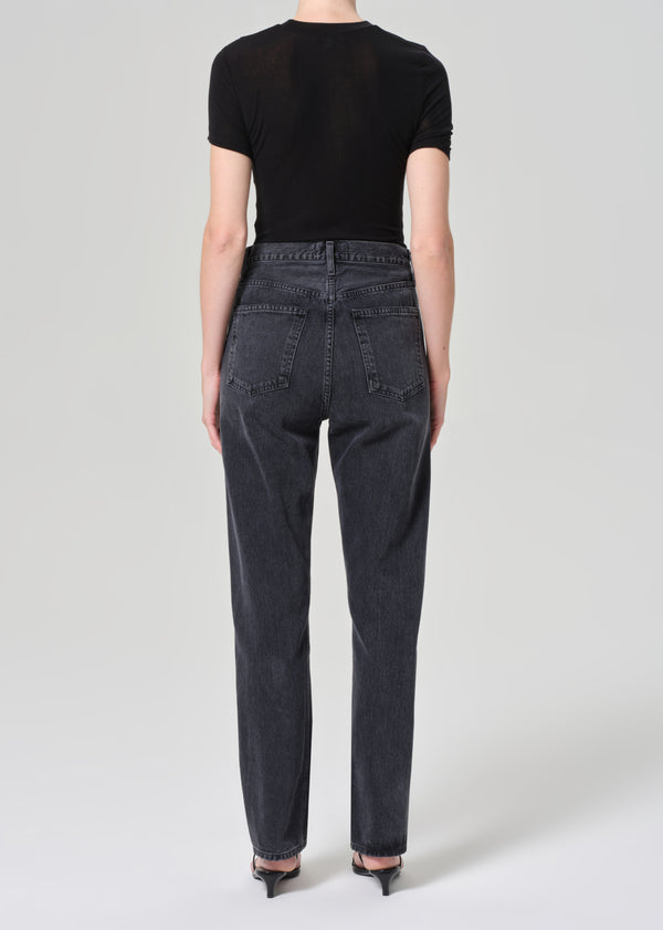 A Gold E 90's Pinch Waist High Rise Straight Hitch