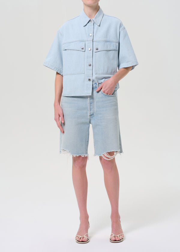 a gold e 90's Short Fragment