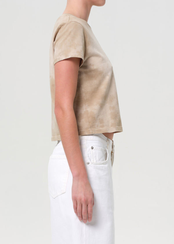 a Gold E Adine Shrunken Tee Plume