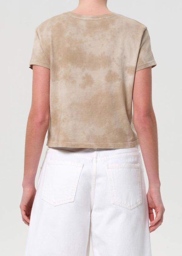 a Gold E Adine Shrunken Tee Plume