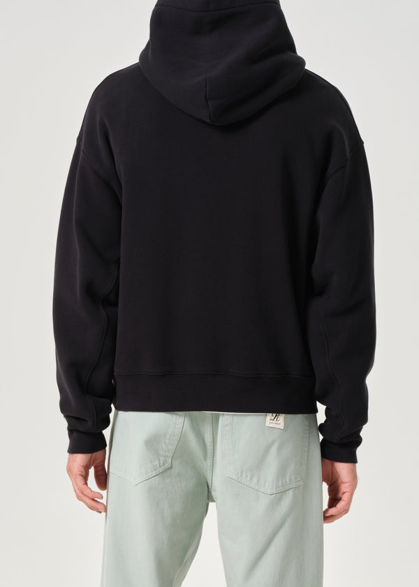 A Gold E AGOLDE / RSVP Arch Logo Hoodie Black / Mint