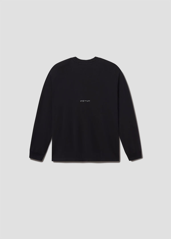 A Gold E AGOLDE / RSVP Astro L/S Tee Black