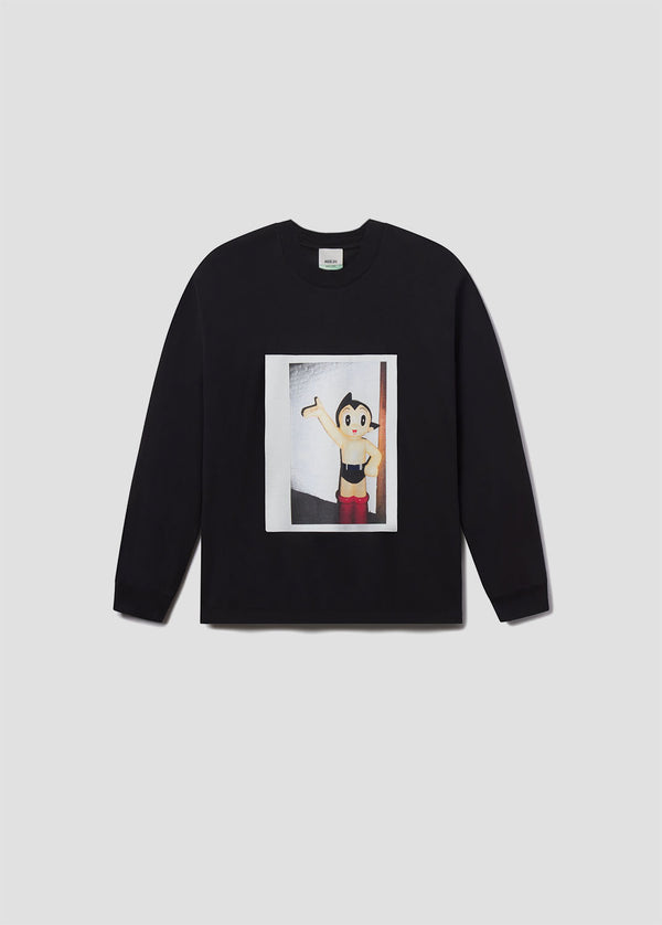 a gold e AGOLDE / RSVP Astro L/S Tee Black