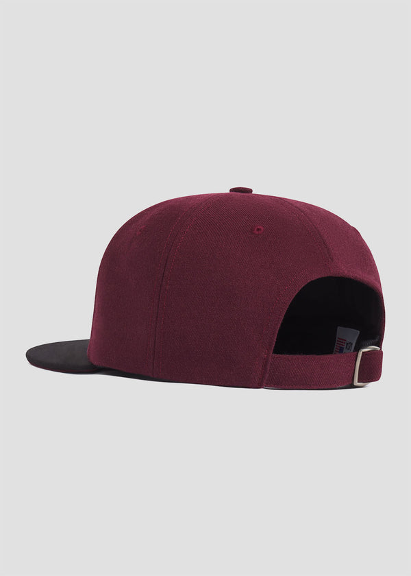 A Gold E AGOLDE / RSVP Baseball Cap Maroon