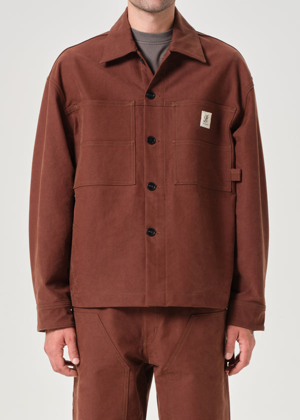 A Gold E AGOLDE / RSVP Erving Shirt Jacket Wynwood