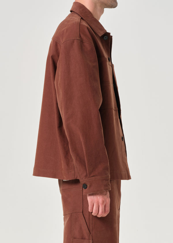 A Gold E AGOLDE / RSVP Erving Shirt Jacket Wynwood