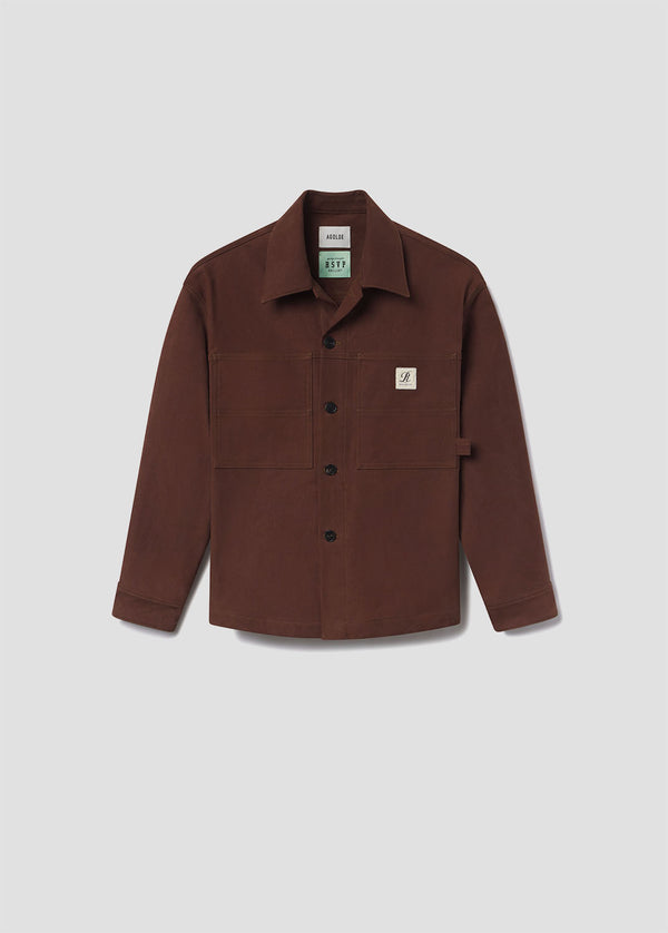 a gold e AGOLDE / RSVP Erving Shirt Jacket Wynwood