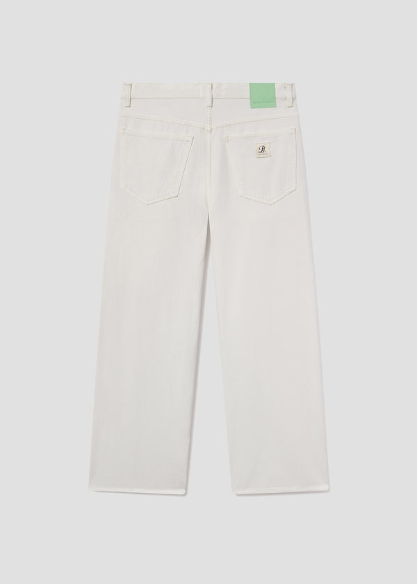 A Gold E AGOLDE / RSVP Fusion Jean Chalk White