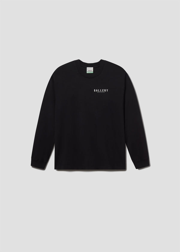 A Gold E AGOLDE / RSVP Gallery L/S Tee Black / White