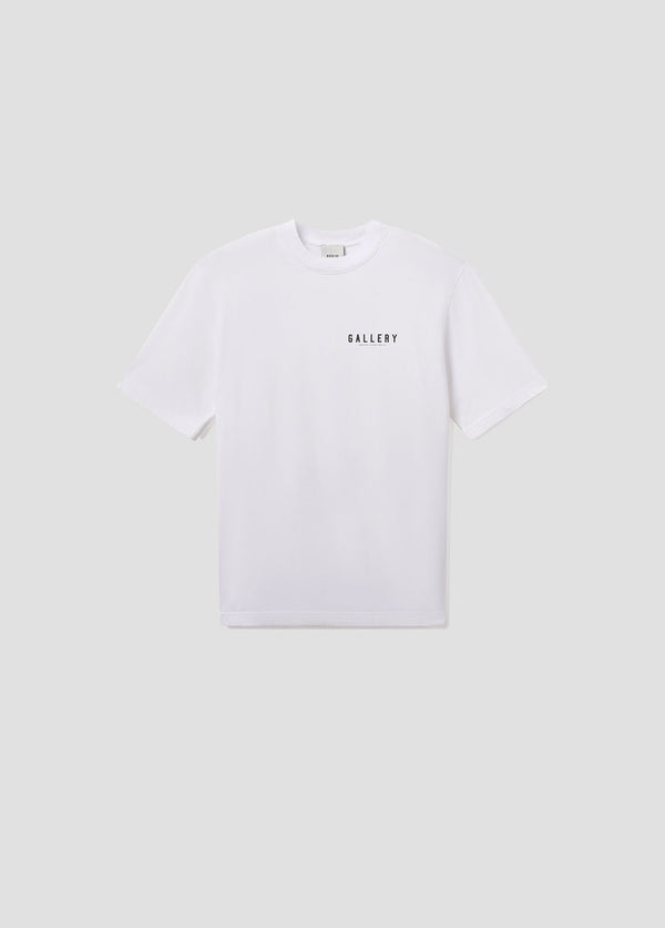 A Gold E AGOLDE / RSVP Gallery S/S Tee White / Black