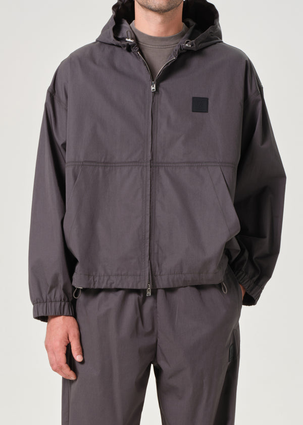 A Gold E AGOLDE / RSVP Harrier Windbreaker Graphite