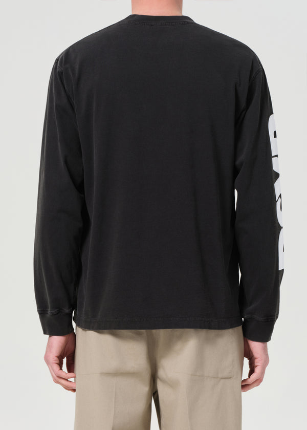 A Gold E Agolde / Rsvp Long Sleeve Mock Neck Trees