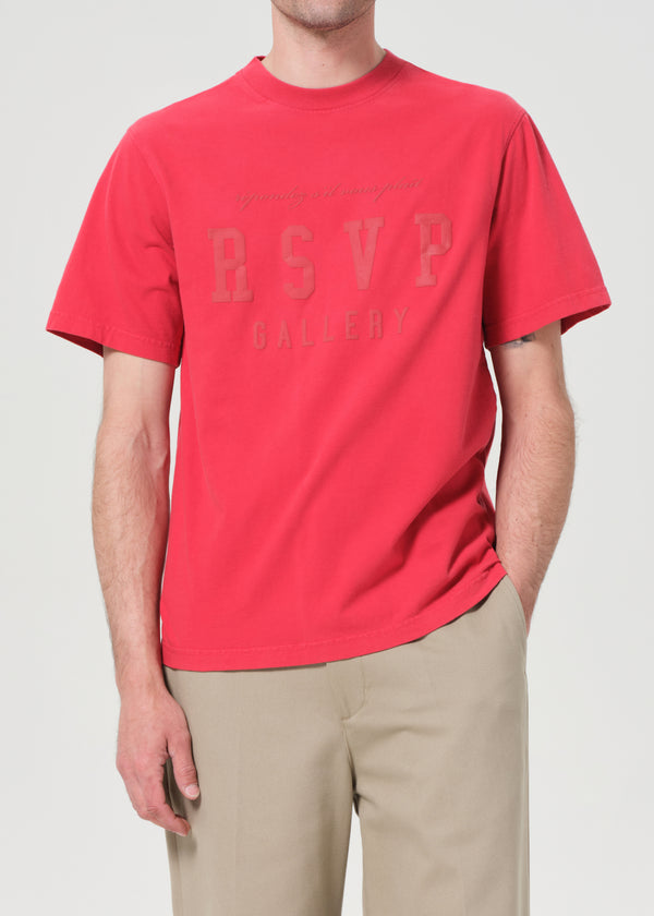 A Gold E Agolde / Rsvp Short Sleeve Mock Neck