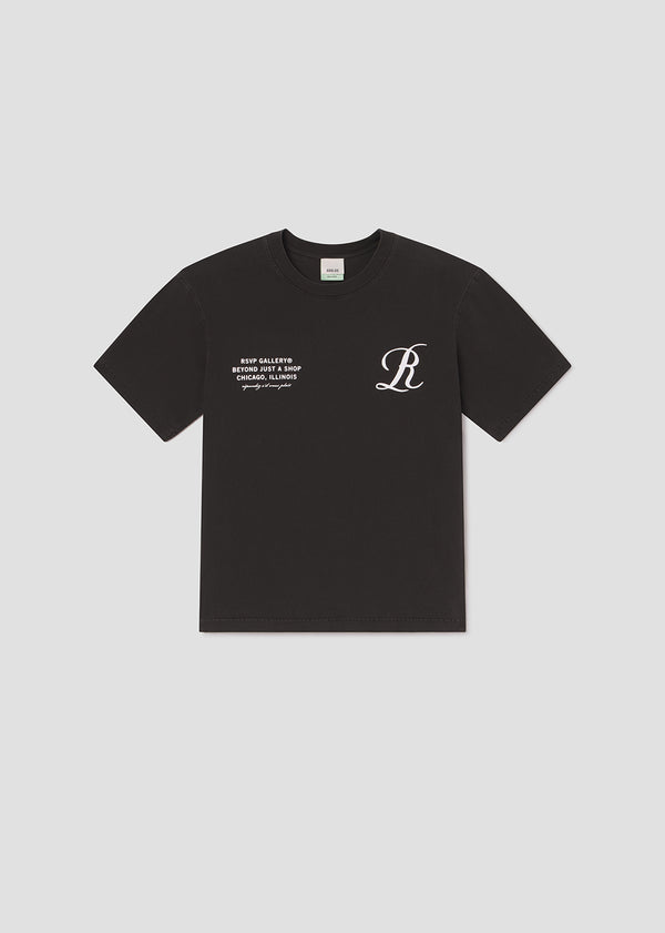 a gold e Agolde / Rsvp Short Sleeve Mock Neck Logo