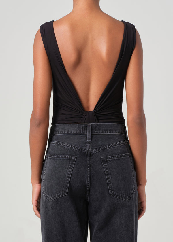 A Gold E Ara Bodysuit Black