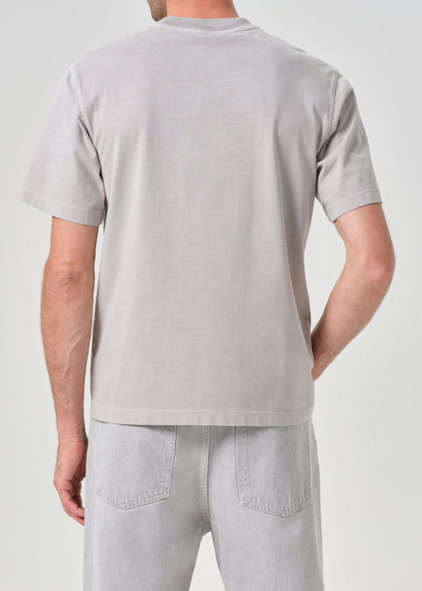 A Gold E Asha Mock Neck Tee Reflect