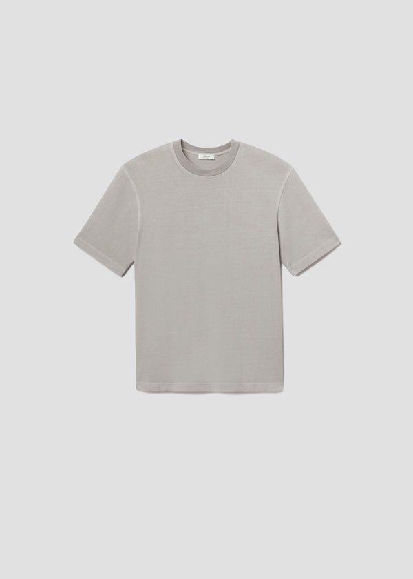 a gold e Asha Mock Neck Tee Reflect