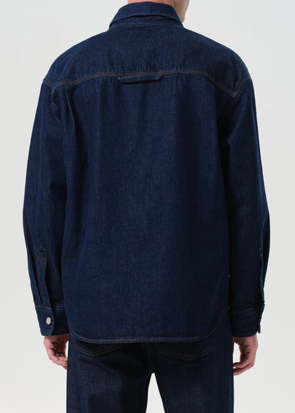 A Gold E Atticus Shirt Rinse