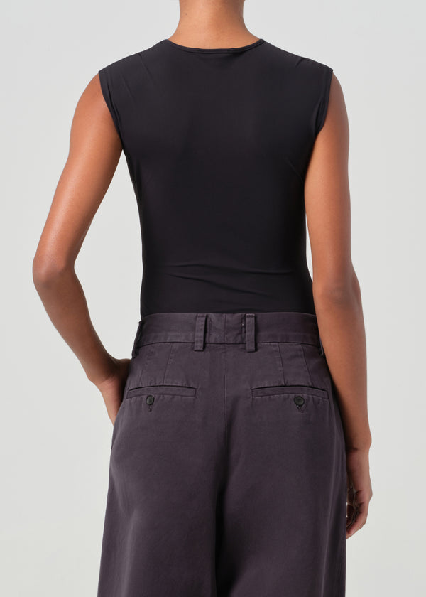 A Gold E Aura Bodysuit Black