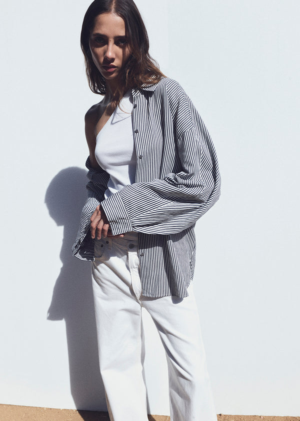 A Gold E Brona Shirt Solene Stripe