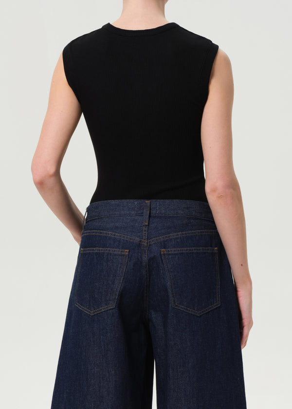 A Gold E Cassidy Tank Black