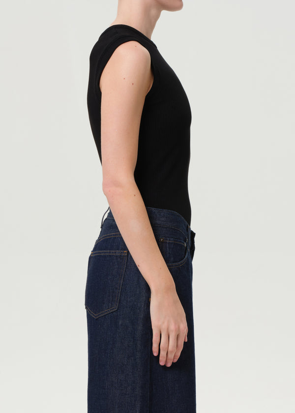 A Gold E Cassidy Tank Black