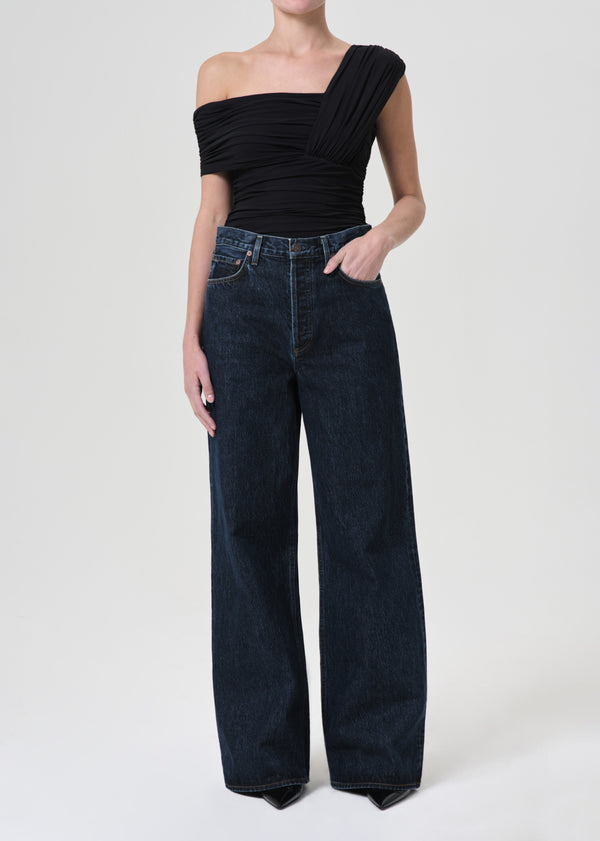 a gold e Dame High Rise Wide Leg No Cuff Pendulum